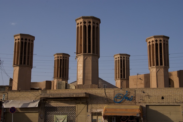 Badgirs in Yazd