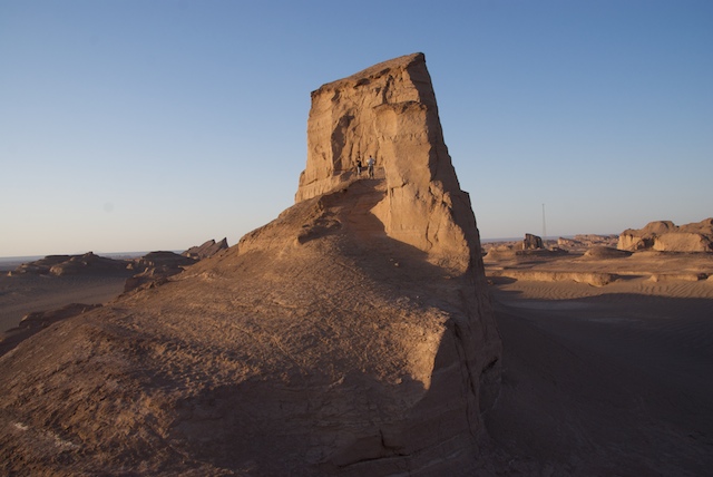 Unser Aussichtsberg in der Dasht-e Lut Unser Aussichtsberg in der Dasht-e Lut